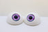 45mm Domed Puppet Eyes with Cabachon Iris - PURQUOISE - FurriFingers